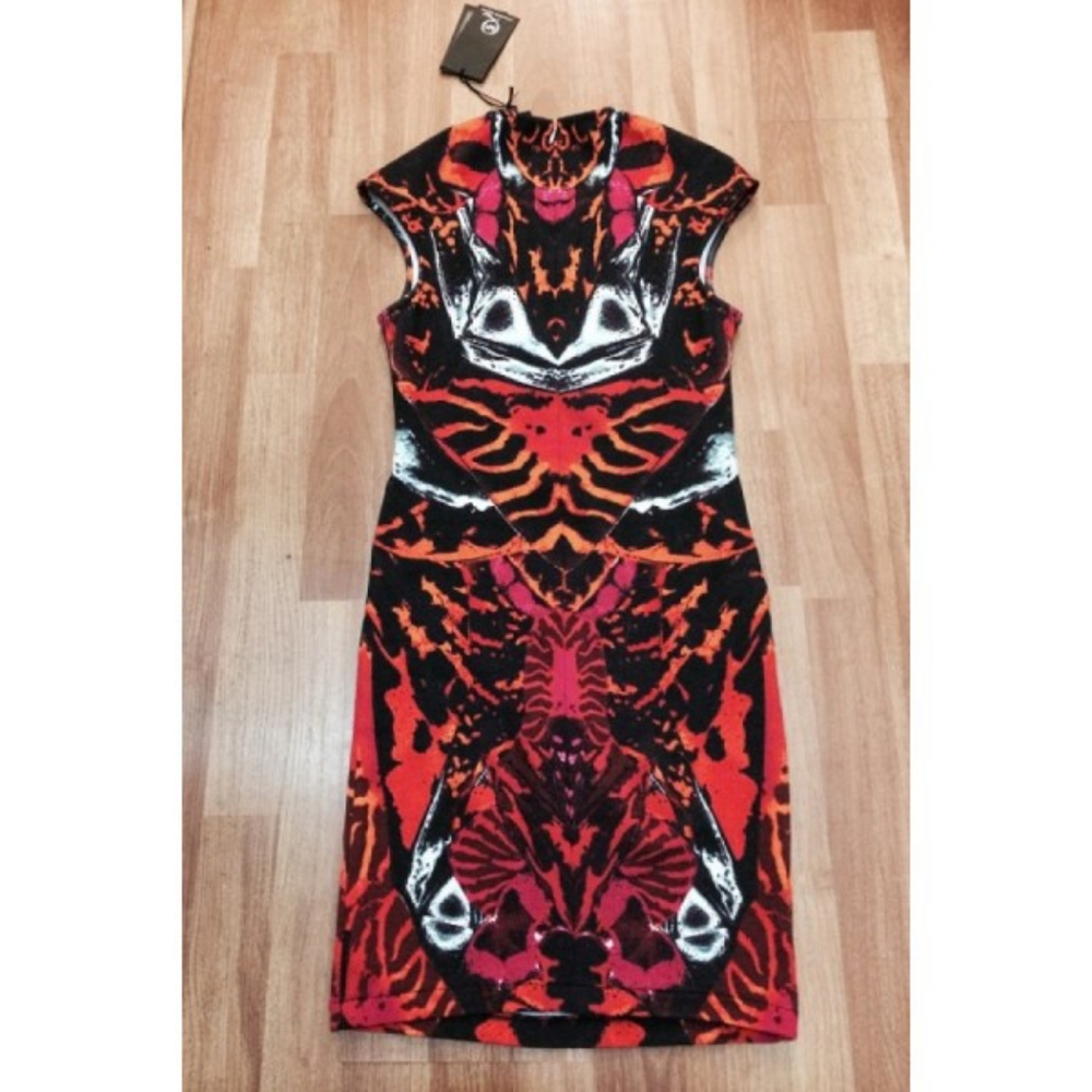 MCQ Kaleidscope Beetle Pink Dress